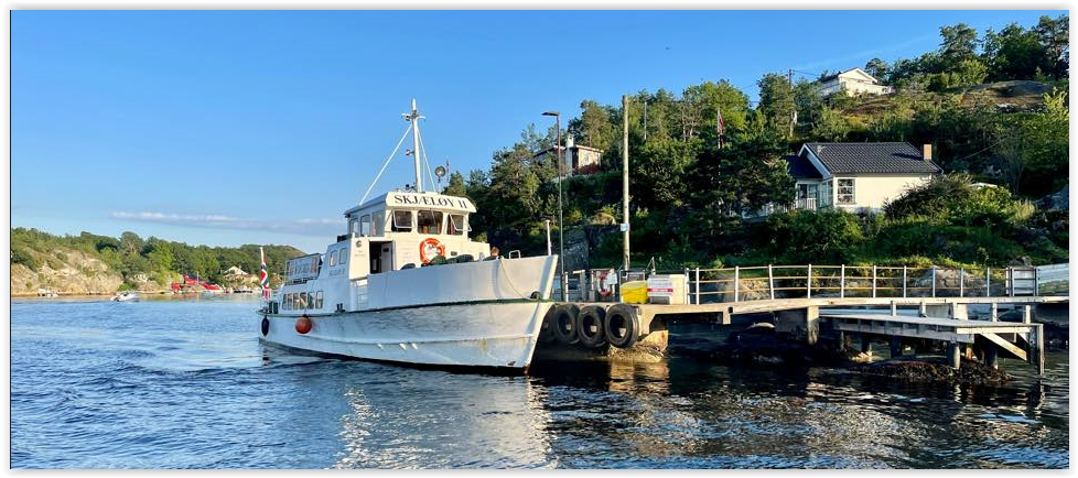 Langesund-Helgeroa avgang kl. 15:00